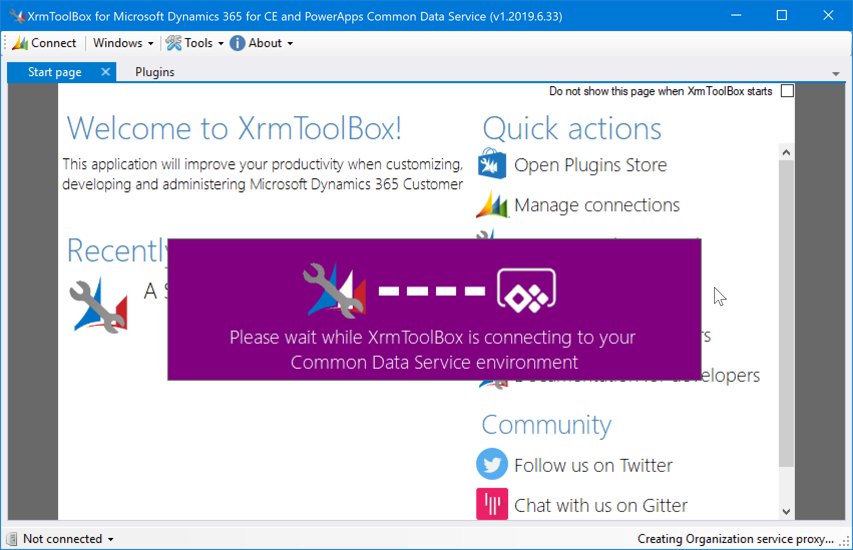 XrmToolBox v1.2019.6.33 · XrmToolBox